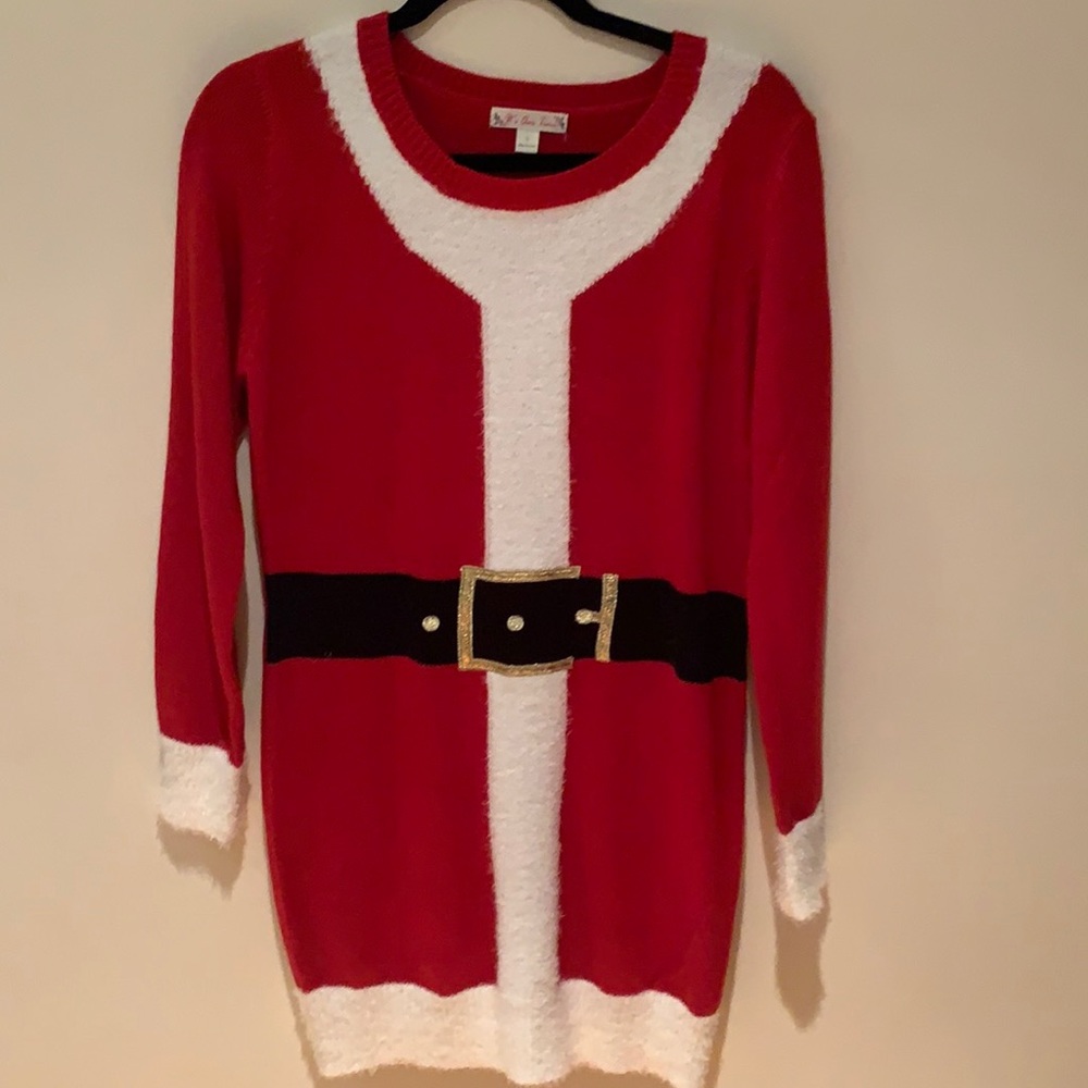 NWT knit santa dress